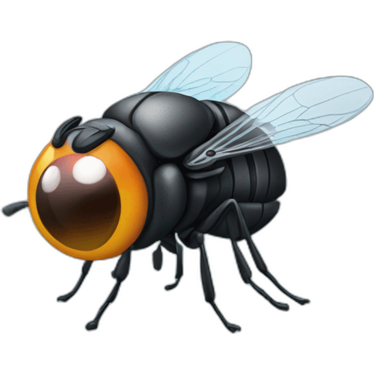 a fly with camera emoji