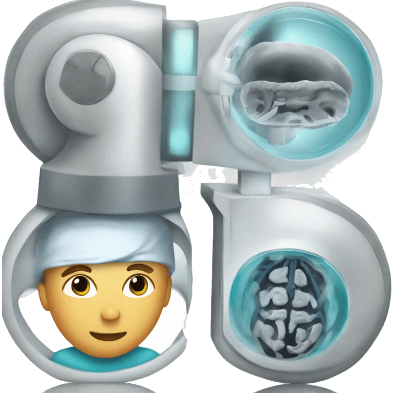 radiologist with MRI emoji