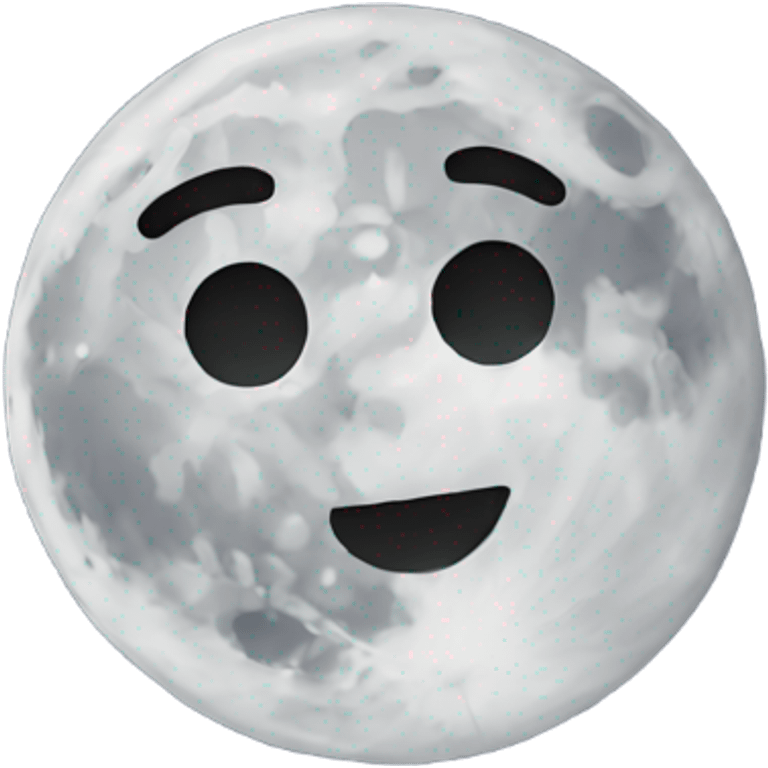 Moon emoji