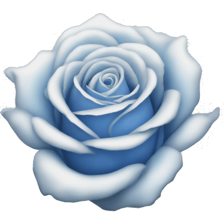 Rose that is blue  emoji