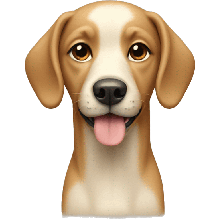 Dog beige  emoji