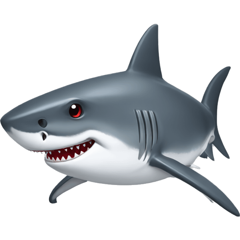 Communist shark emoji