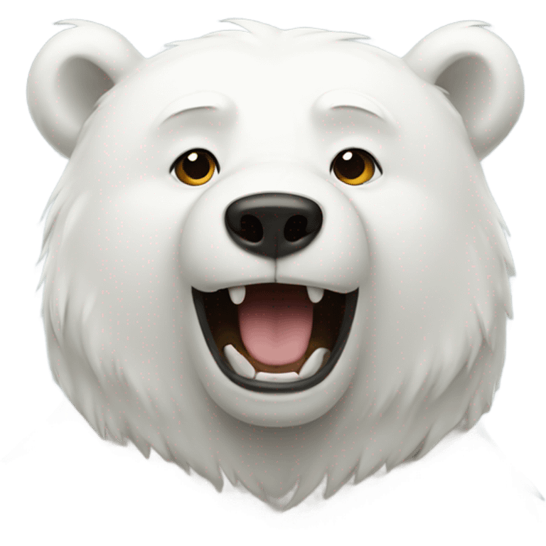 white bear emoji