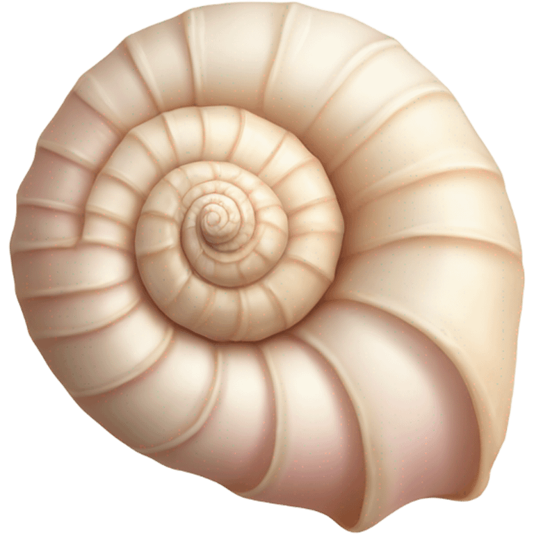 A seashell emoji