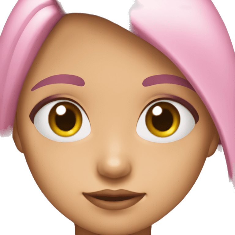 Niña pelirroja corazon emoji