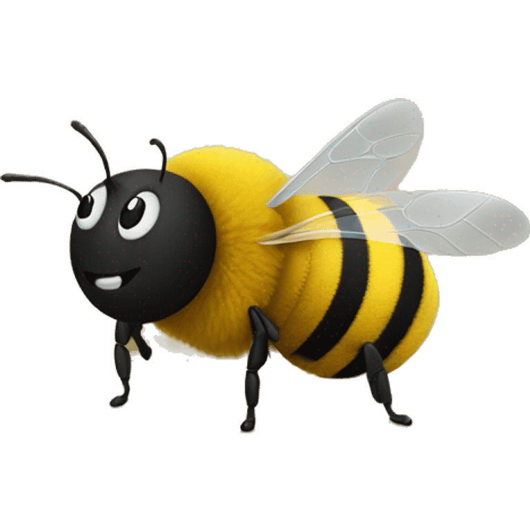 Bee on a sofa emoji