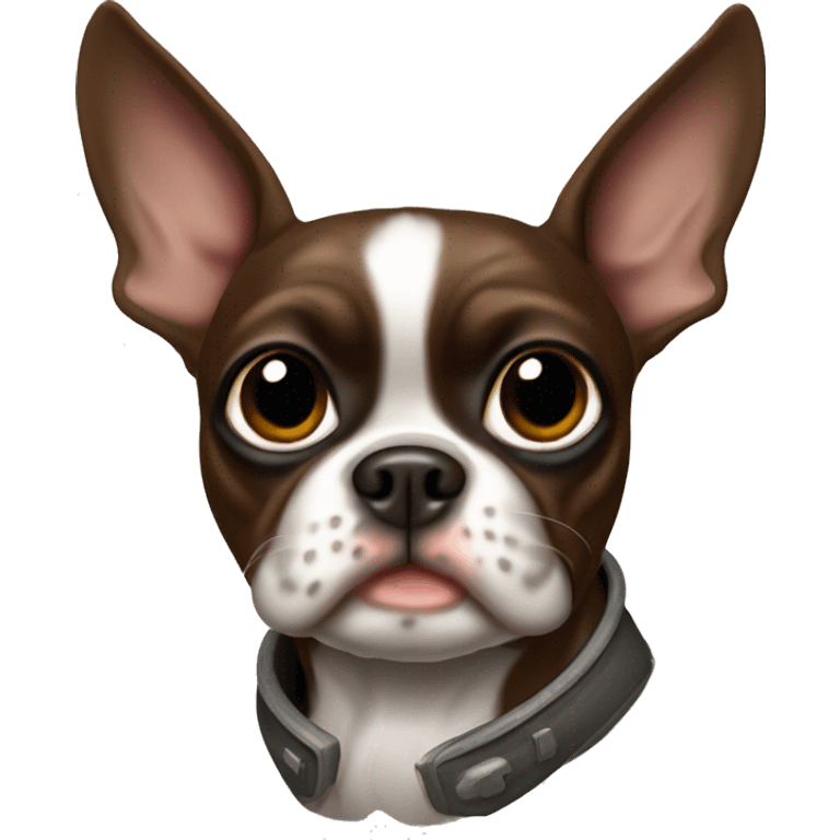 brown boston terrier world war 2 fighter pilot emoji