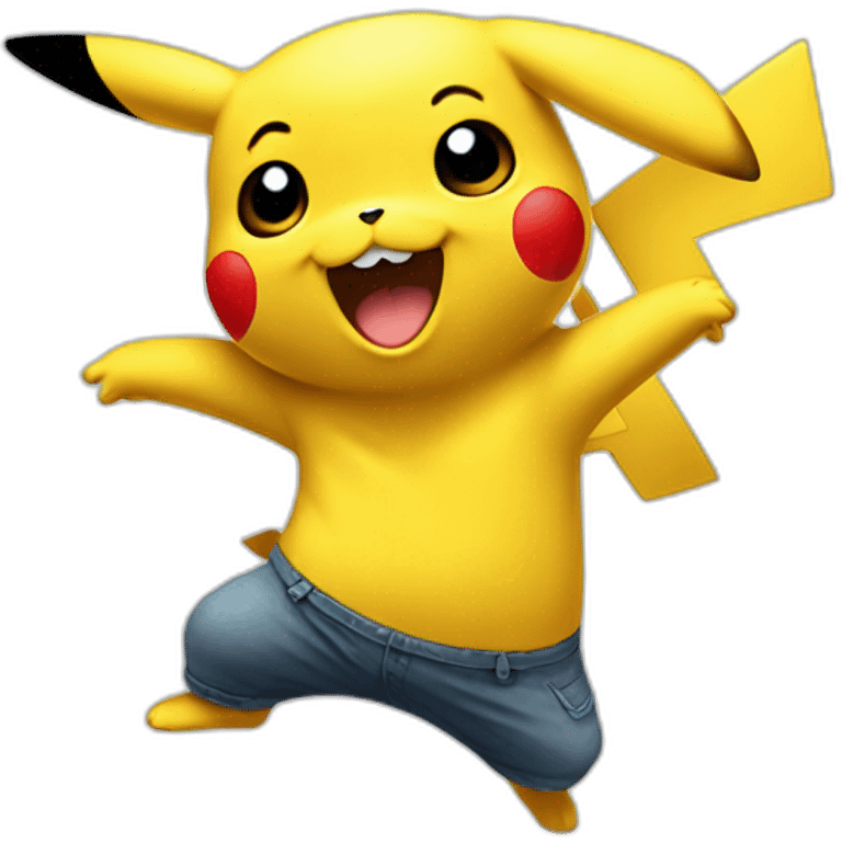 pikachu dancing emoji