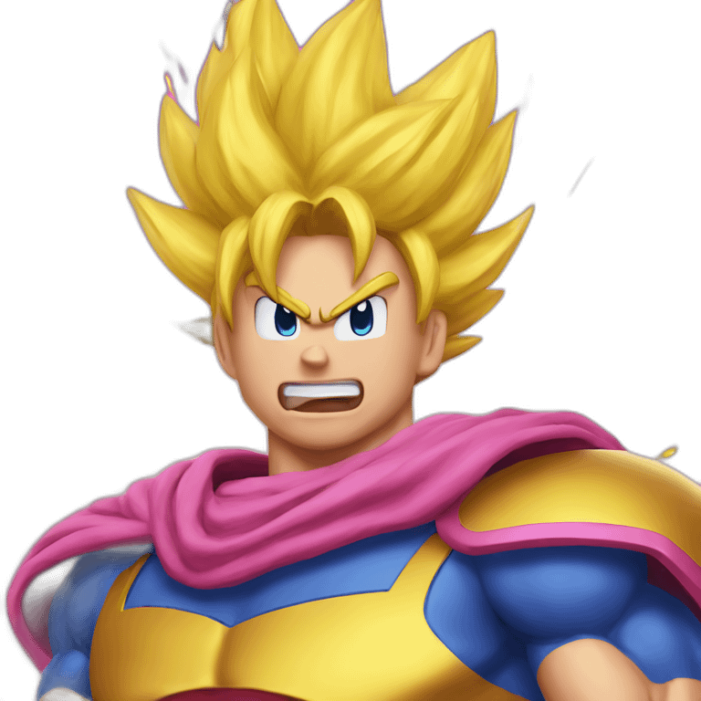 kirby super saiyan emoji