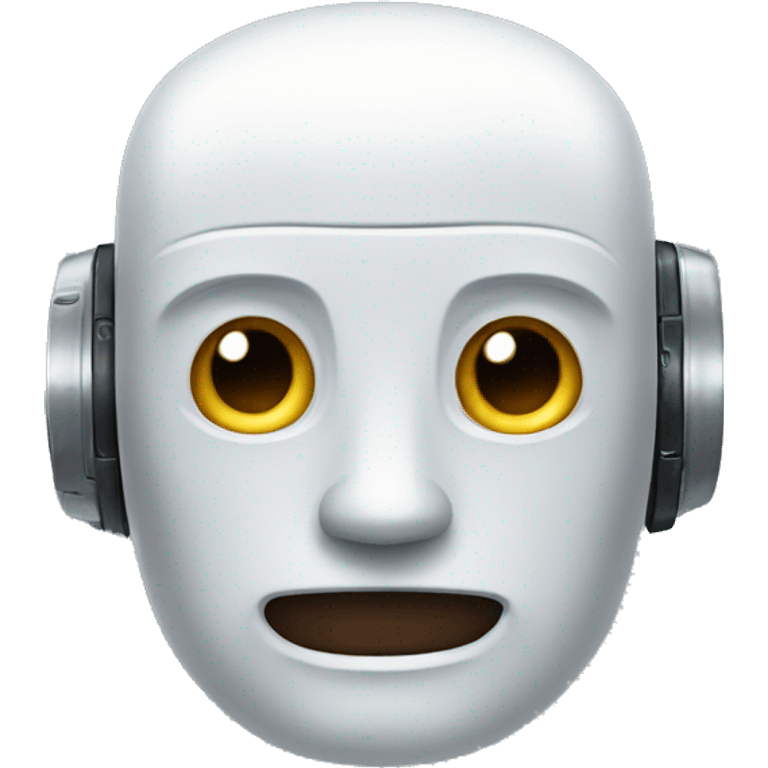 head of robot emoji