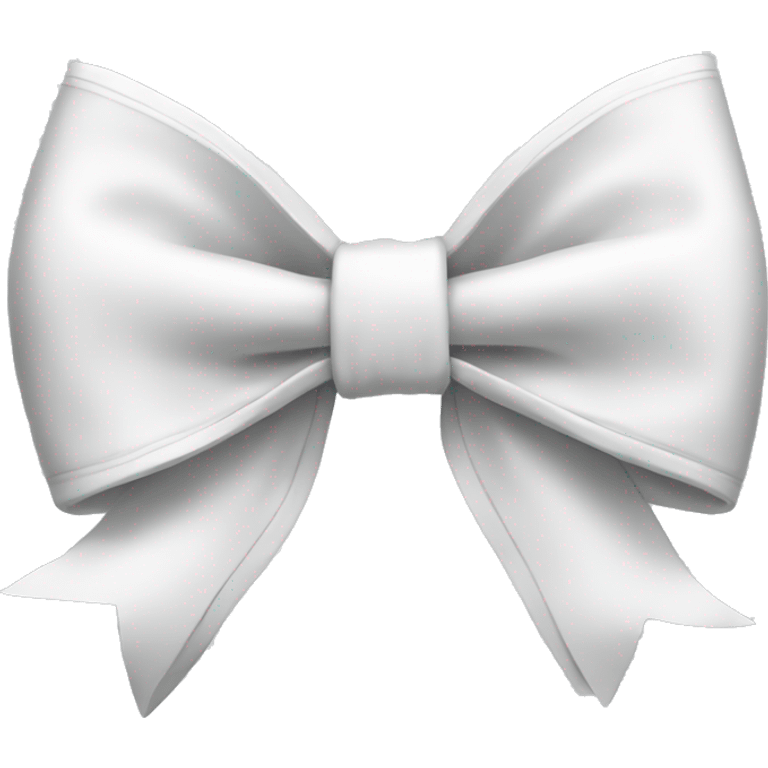 White Bow emoji