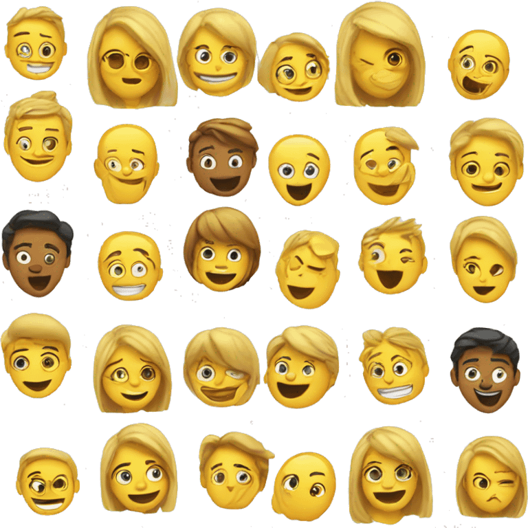 Happy surprise original yellow emoji ￼ emoji