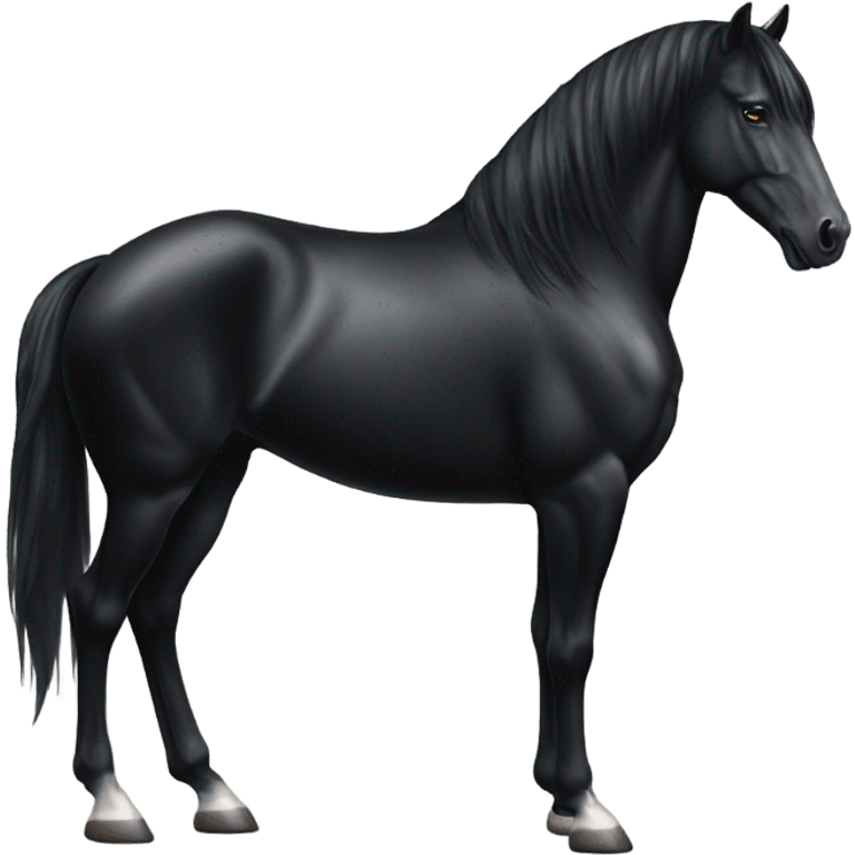 black horse emoji