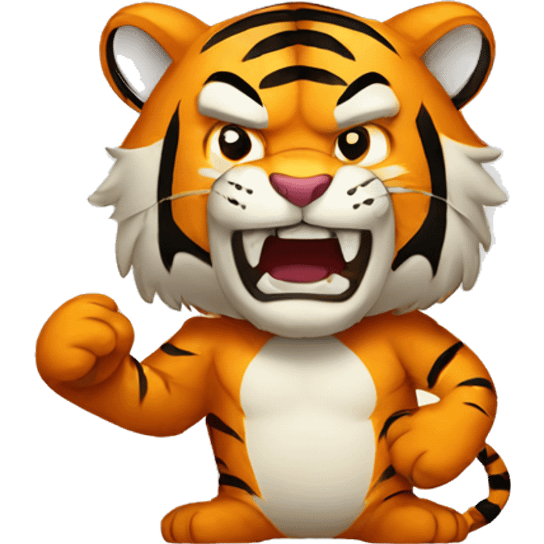 tiger anger emoji