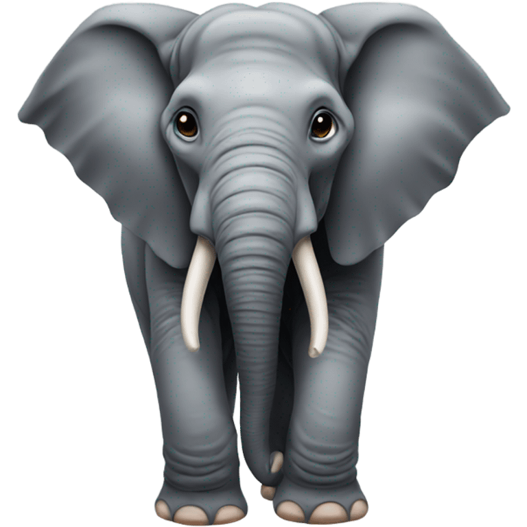 Elephant upside down  emoji