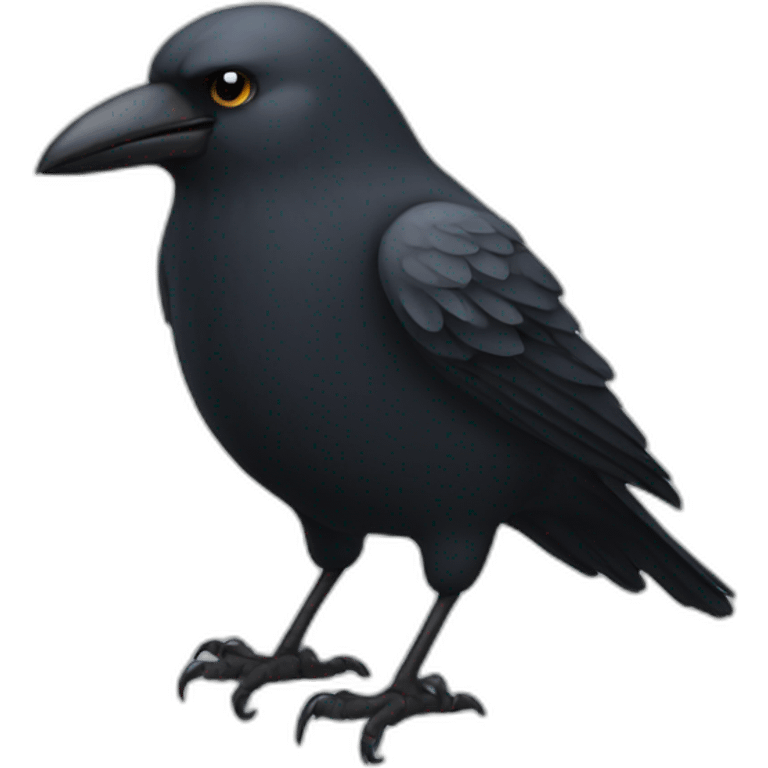 Crow inspector emoji