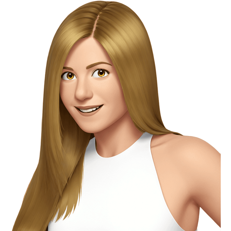 smiling girl with long hair emoji