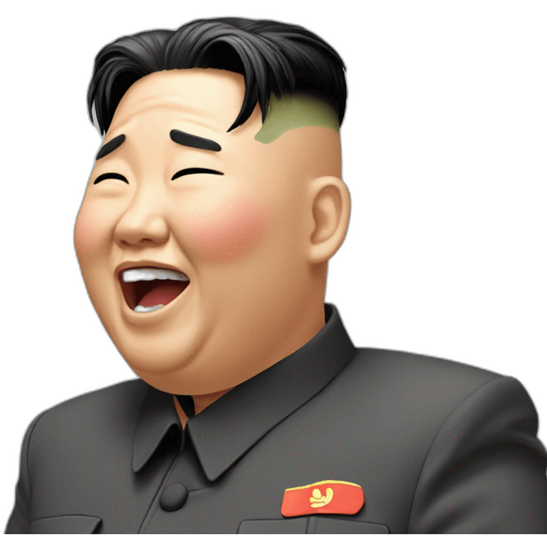 Kim jong un tears of joy emoji