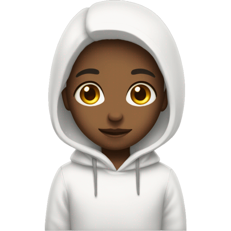 white cute soft daily act emoji