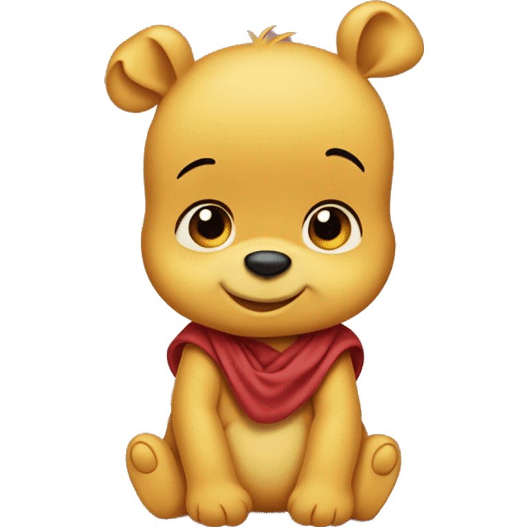 Baby Winnie the Pooh  emoji