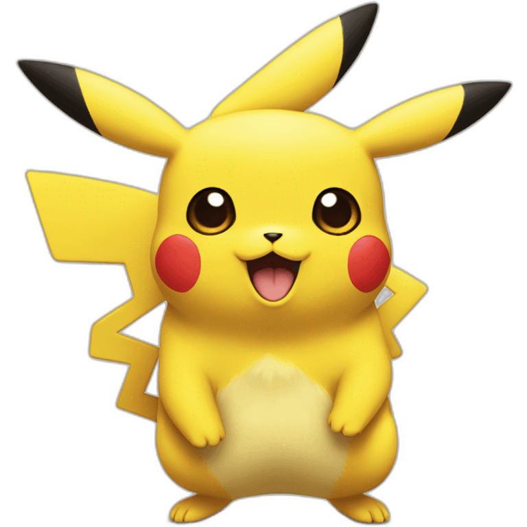 Pikachu et évoli emoji