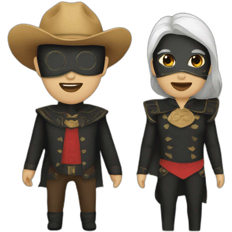 PAREJA ENMASCARADA emoji