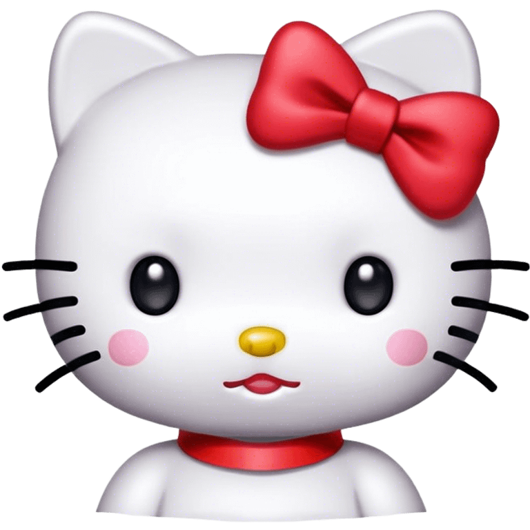 hello kitty red ribbon  emoji