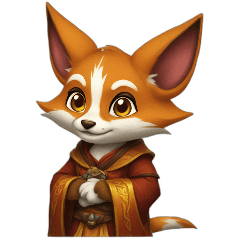 Vulpera monk world of warcraft emoji