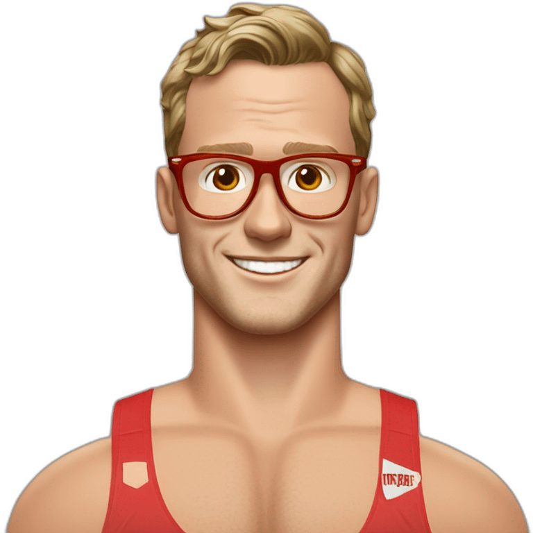 Jonathan Toews wearing glasses as beach bum emoji