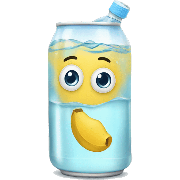 Botella de agua emoji