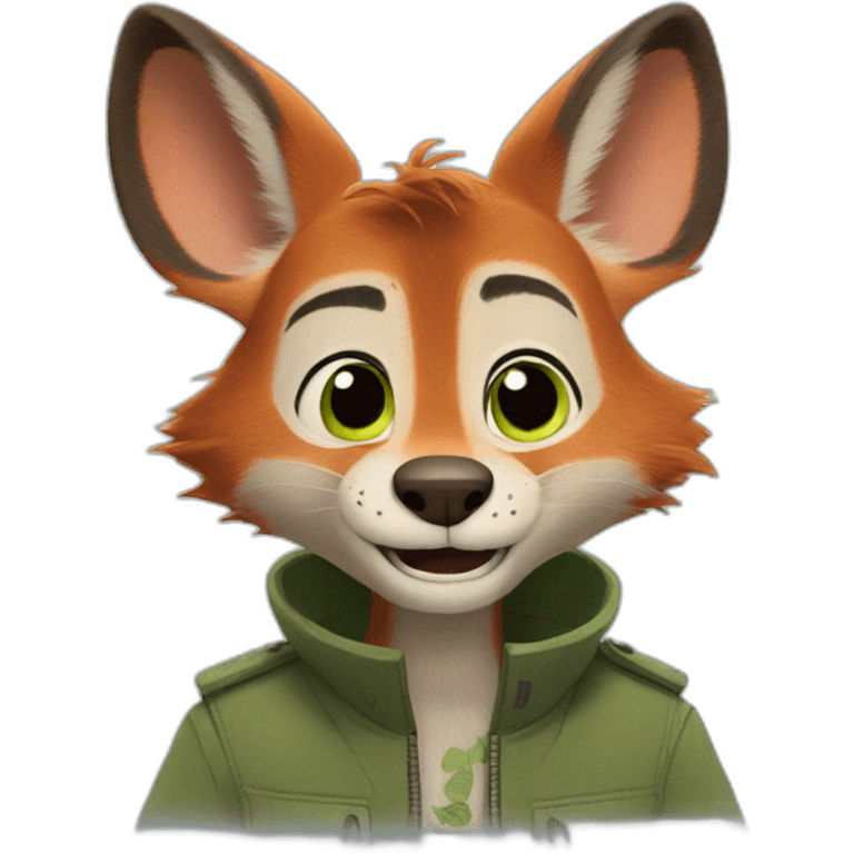 nick wild from zootopia emoji