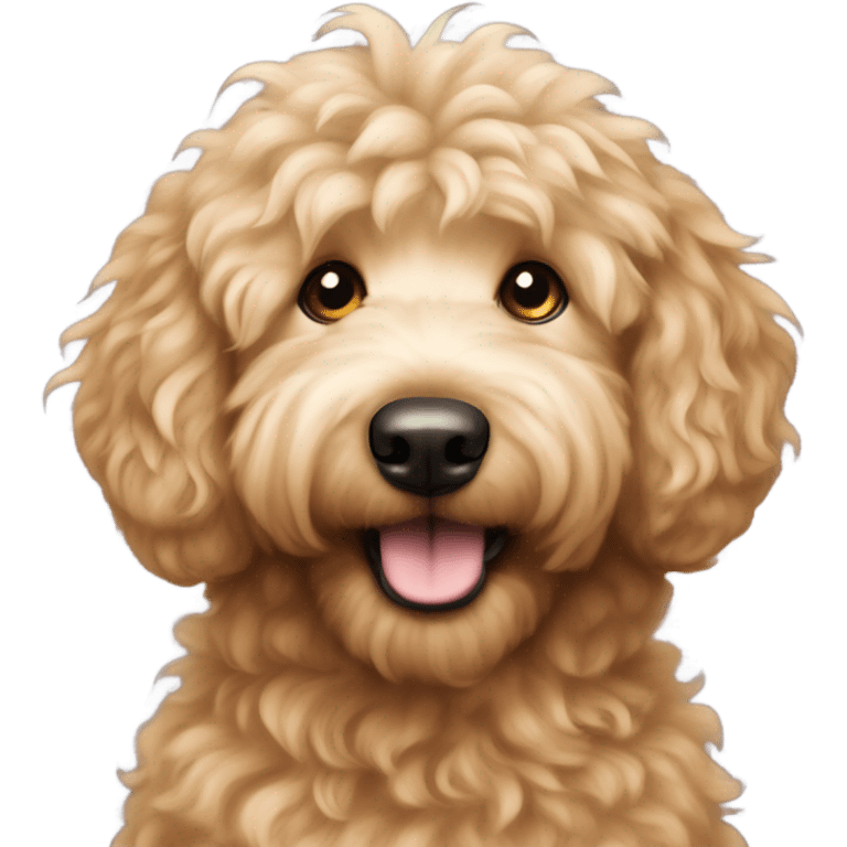 Golden doodle  emoji