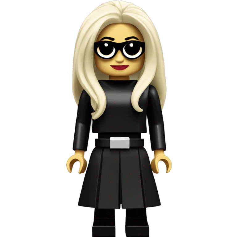 LADY GAGA lego full body emoji