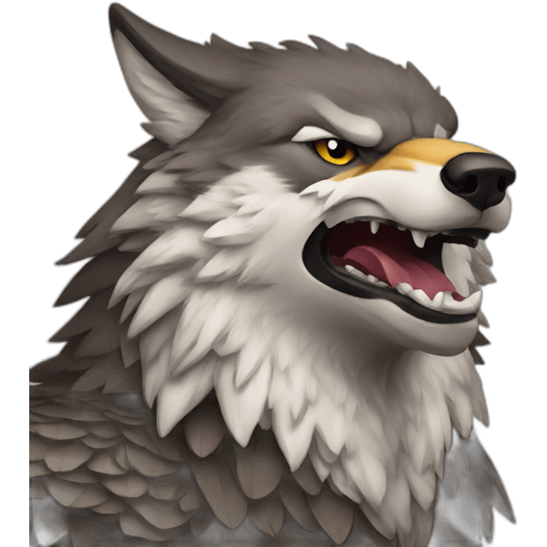 Wolf Eagle emoji