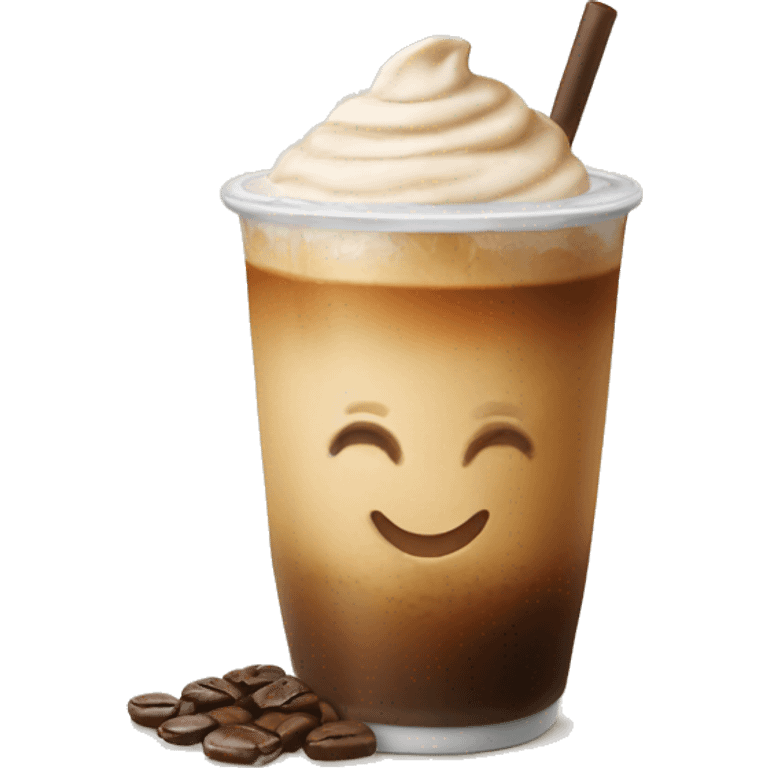 iced coffe latte emoji