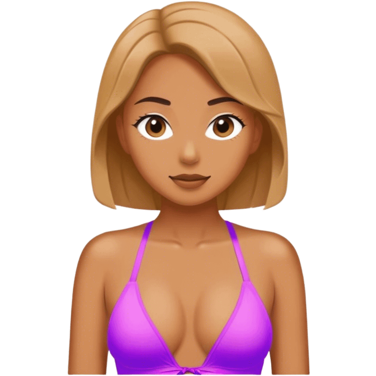 woman in a swimsuit emoji