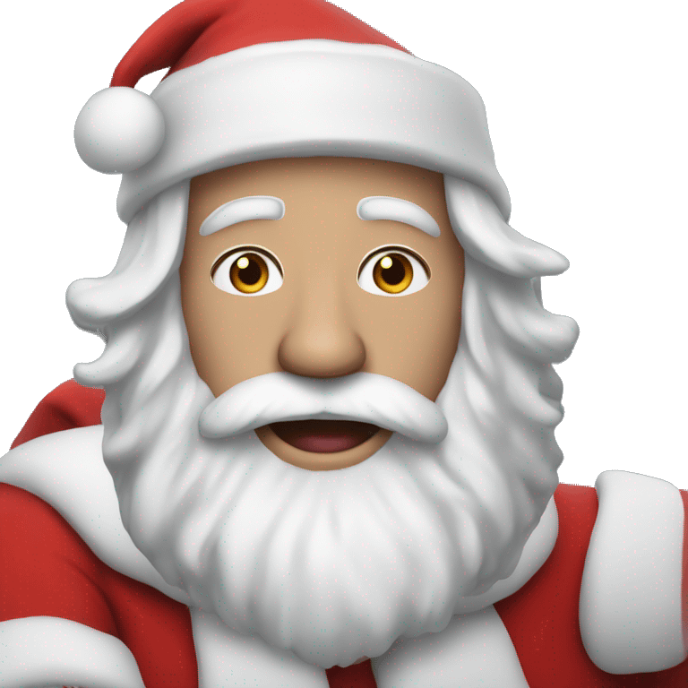 MrBeast as santa claus emoji