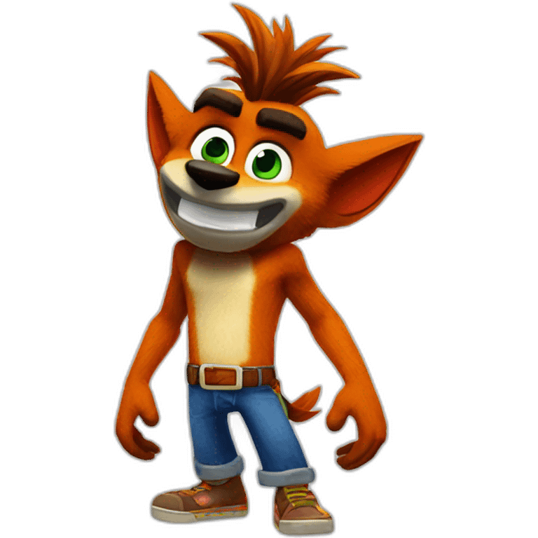 Crash bandicoot emoji