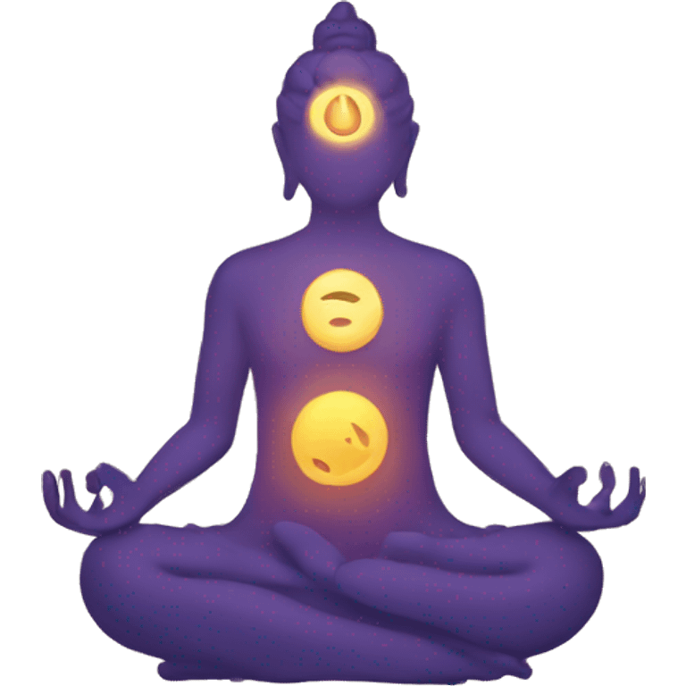 MEDITATION REVELATION SYMBOL emoji