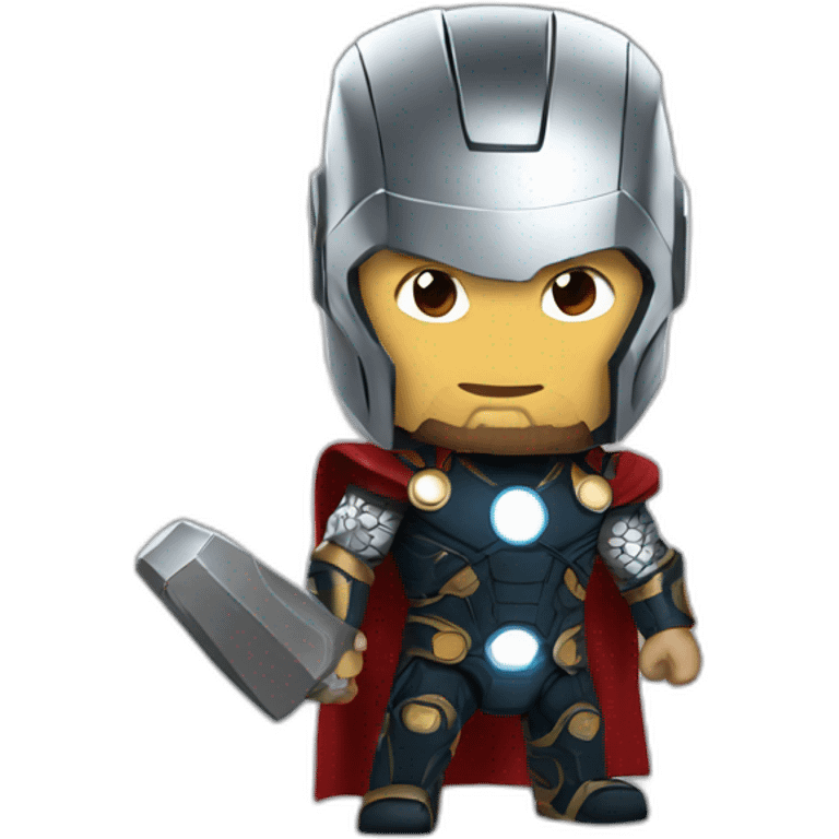 thor as ironman emoji