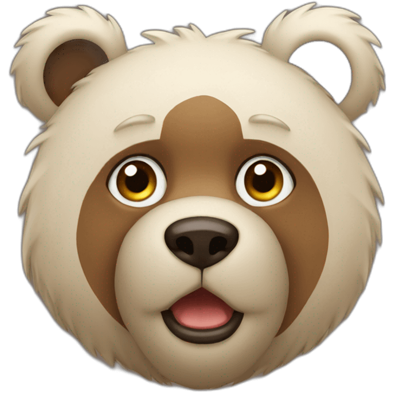 bear criyng emoji