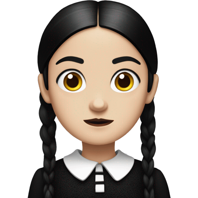 Wednesday Addams emoji