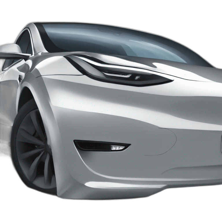 tesla model 3 emoji