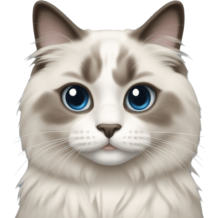 Ragdoll cat emoji