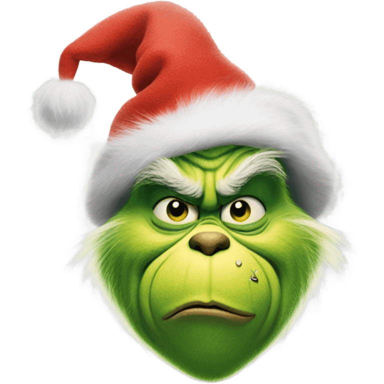 The grinch emoji