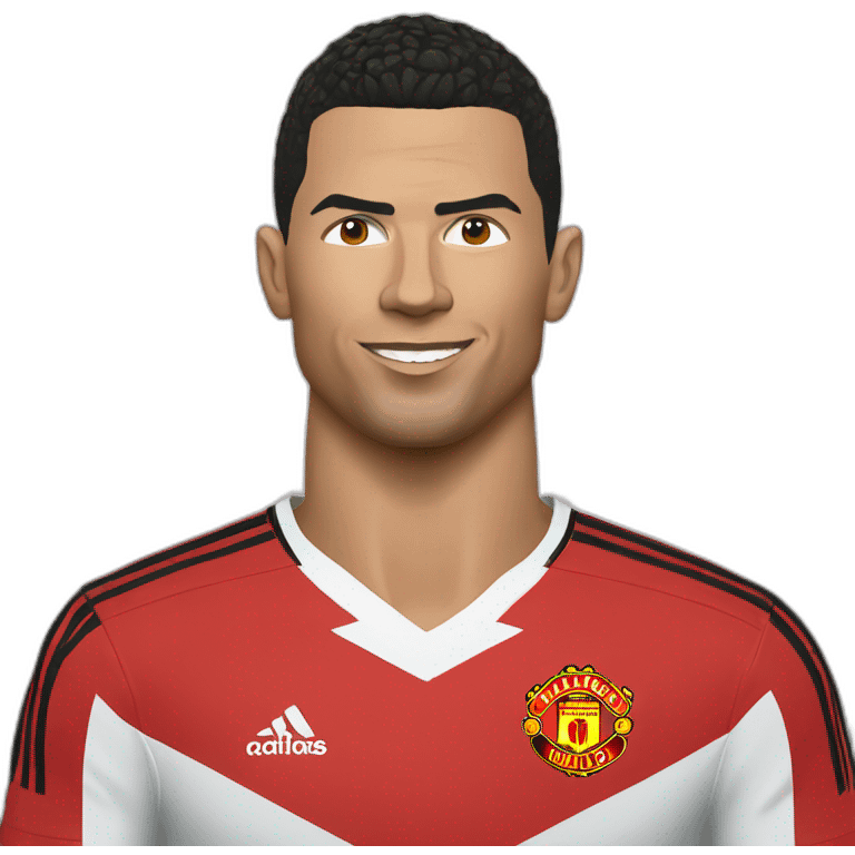 C.Ronaldo 2008 man utd emoji