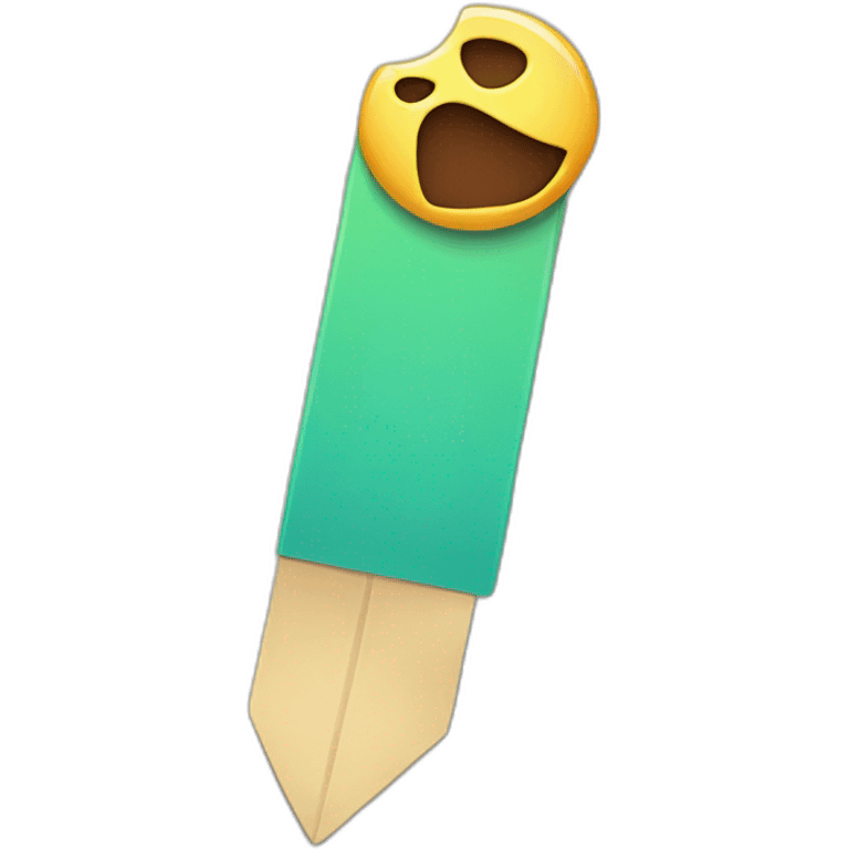 bookmark with bookmark emoji