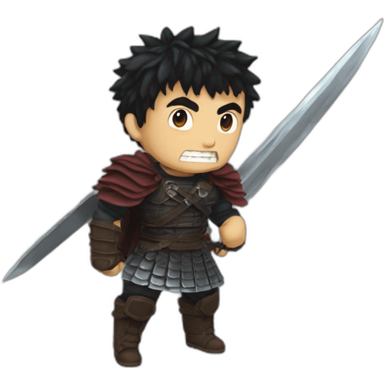 berserk guts détaillé emoji