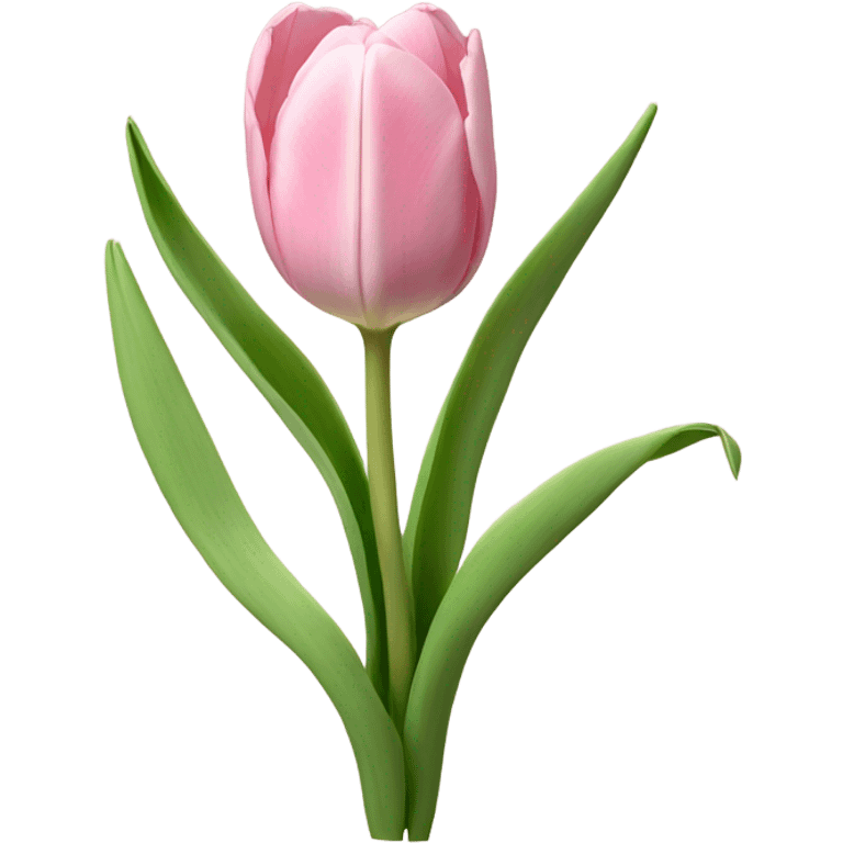 pastel pink tulips emoji