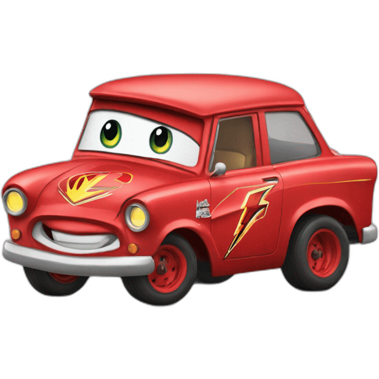 Flash McQueen cars emoji